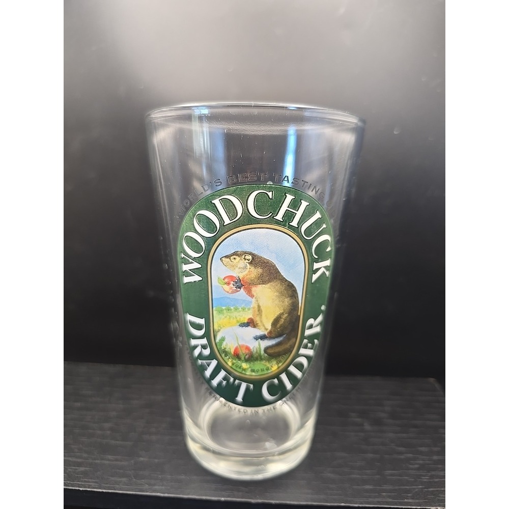 Beer Mug- Woodchuck Draft Cider, Amber Cider 12 Oz. Bottles, Featuring Marmot - Picture 3 of 5